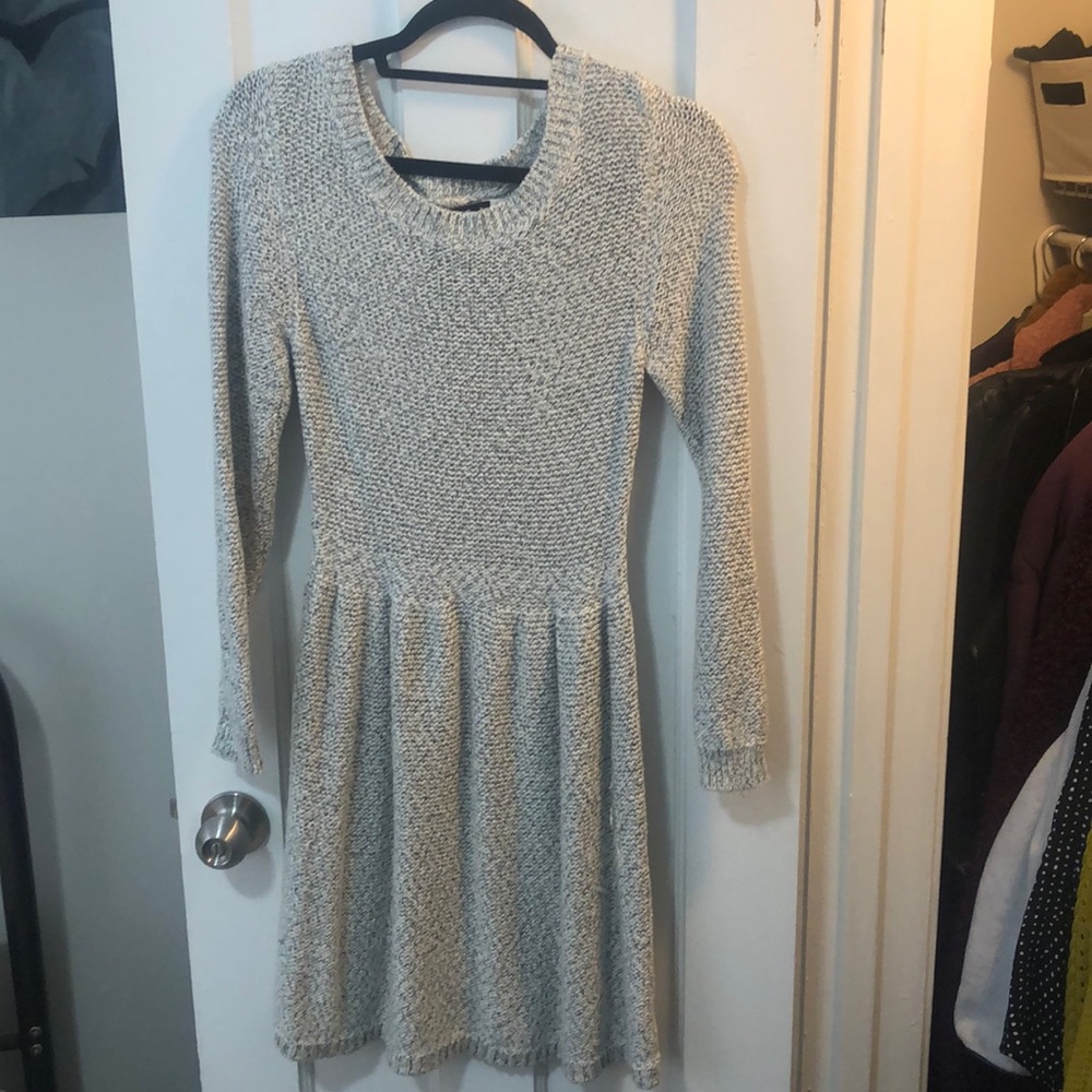 Wool knit dress